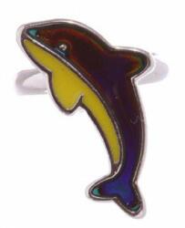 Hangulat Színváltó Gyűrű Delfin