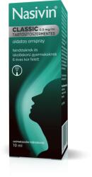  Nasivin Classic 0, 5 mg/ml tartósítószermentes oldatos orrspray 10 ml