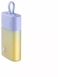 Baseus Baterie Externa Baseus Popsicle 5200 mAh 20W USB-C Cablu incorporat Violet (P10055601513-01)