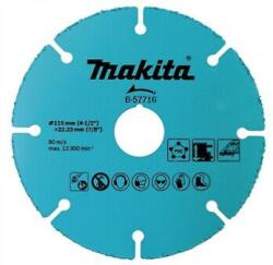 Makita Disc taiere universal carburi 125x2x22 (B-57722) - hardlineconstruct
