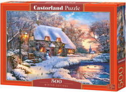 Castorland Пъзел Castorland от 500 части - Зимна вила, Доминик Дейвисън (B-53278)
