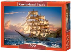 Castorland Пъзел Castorland от 1500 части - Плавайки по залеза (C-151431-2)