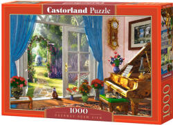 Castorland Puzzle Castorland de 1000 piese - Vedere a camerei cu usa, Dominic Davison (C-104079-2)