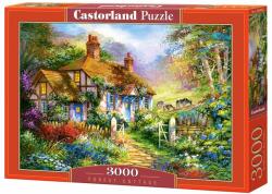 Castorland Puzzle Castorland din 3000 de piese - Coliba in padure (C-300402-2) Puzzle