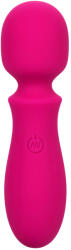 CalExotics Vibrator Mini Wand Bliss, 10 Viteze Vibratii, Silicon Lichid, USB, Roz, 14 cm Vibrator