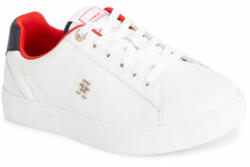 Tommy Hilfiger Sneakers Essential Elevated Court Sneaker FW0FW07685 Écru
