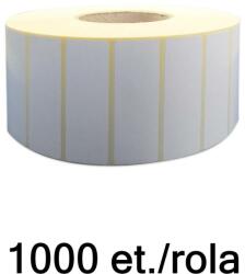 ZINTA Rola etichete semilucioase ZINTA 104x36 mm, 1000 et. /rola (104X36X1000-SGP)