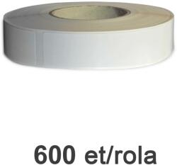 ZINTA Rola etichete semilucioase ZINTA 25x76mm, 600 et. /rola (25X76X600-SGP)