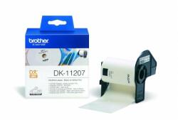 Brother Banda de etichete rotunde Brother DK11207, 58mm diametru, 100 et. /rola (DK11207)