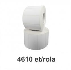 ZINTA Rola etichete de plastic ZINTA albe 60x30mm, 4610 et. /rola (60X30X4610-PP)