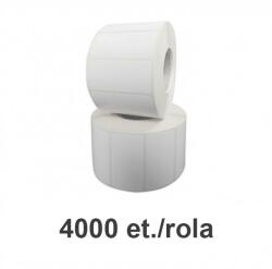 ZINTA Rola etichete plastic 70x38mm, 4000 et. /rola (70X38X4000-PP)