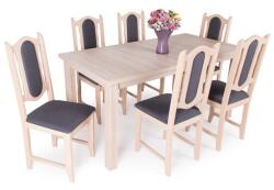  Lina szék Berta asztal - 6 személyes étkezőgarnitúra