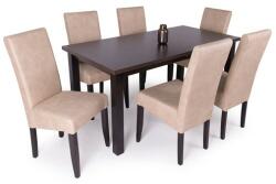  Berta Elegant szék Berta asztal - 6 személyes étkezőgarnitúra