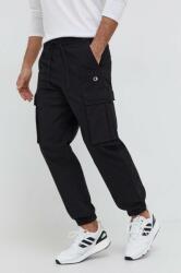 Champion pantaloni barbati, culoarea negru, cu fason cargo PPYX-SPM0HI_99X