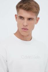 Calvin Klein hanorac de antrenament Essentials culoarea gri, cu imprimeu PPYX-BLM0PS_90