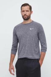 Nike mânecă lungă de antrenament culoarea gri, melanj 9BYX-BUM08E_90X