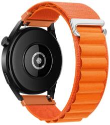  Okosóra szilikon szíj - Huawei Watch GT 3 (46 mm) szíj - F- Design FS05 - narancssárga szilikon szíj (szíj szélesség: 22 mm) - tokgalaxis