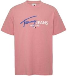 Tommy Hilfiger Tricouri mânecă scurtă Bărbați - Tommy Hilfiger roz EU XL