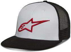 Alpinestars Corp Trucker cap alb-negru-roșu (AIM186-536)