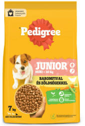 PEDIGREE 7 kg Junior S baromfi&zöldség kistestű kölyök kutyáknak 460468