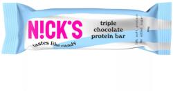 N!CK'S Triple Chocolate proteinszelet (gluténmentes) 50 g - naturreform