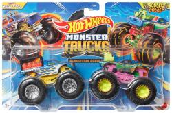 Mattel Hot Wheels Monster Trucks: Demolition Doubles Haul Y&#039, all vs Rodger Dodger 2db-os monster ki (FYJ64/HWN60)