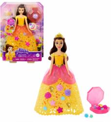 Mattel Disney Hercegnők: Virág varázslat Belle baba kiegészítőkkel - Mattel (HWB41) - jatekshop