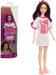 Mattel Barbie: Fashionista stílusos baba oversized pólóruhában - Mattel (FBR37/HRH12) - jatekshop