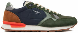 Pepe Jeans Sneakers Pepe Jeans Brit Mix M PMS40006 Khaki Green 765 Bărbați