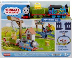 Mattel Thomas és Barátai: Motorizált festékszállító Thomas mozdony pályaszett - Mattel (HTN34) - jatekshop