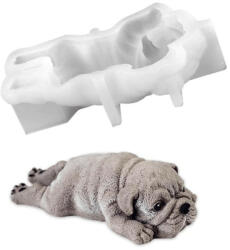  3D kiskutya alakú szilikon sütiforma - tok-shop