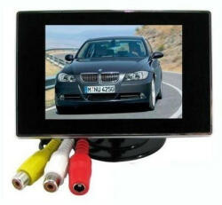  3.5'' TFT LCD mini monitor autóba színes tolatókamera monitor