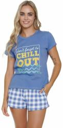 DN Nightwear Chill out II női pizsama, kék - alotex - 18 530 Ft