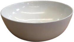 Eros - Top Counter pultra ültethető porcelán mosdó - RAISE - O - Ø 41 cm (82SB6423) - globalvivamarket