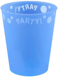 Születésnap Blue, Kék pohár, műanyag 250 ml