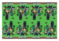 Minecraft Green műanyag asztalterítő 120x180 cm - lord