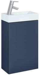 AREZZO design design MINI 40 1 ajtós matt kék (alsószekrény + mosdó) (168994)