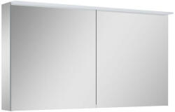 AREZZO design design Tükrös szekrény PREMIUM 120, 2 ajtó + TECHNOBOX+LED LÁMPA PANEL (904666)