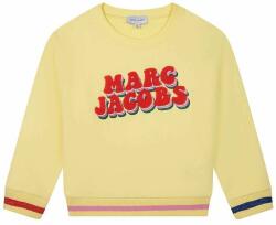 Marc Jacobs gyerek melegítőfelső pamutból sárga, nyomott mintás - sárga 114