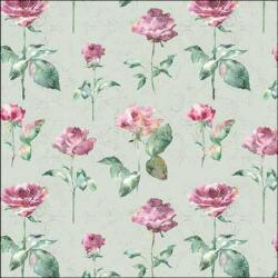 Ambiente Julia green papírszalvéta 33x33cm, 20db-os