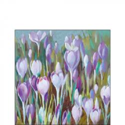 Ambiente Crocus papírszalvéta 25x25cm, 20db-os