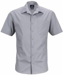 Daiber Cămașă pentru bărbați cu mânecă scurtă JN644 - Oțel | 6XL (JN644-1748558)