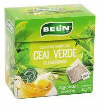Belin Belin Ceai Verde Cu Lemongrass NOVA PLUS 2GR*20DZ Piramida