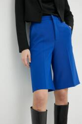 Red Valentino rövidnadrág női, sima, magas derekú - kék 36