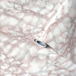  Gekkofix/Venilia Marble pink rózsaszín márvány mintás öntapadós fólia 55745