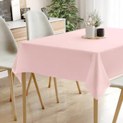 Goldea față de masă 100% bumbac - roz pudră 120 x 180 cm