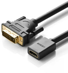 UGREEN 20118 DVI-HDMI adapter 15 cm (fekete) - bluedigital