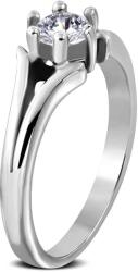Steeel. hu - Nemesacél ékszer webáruház Serena kristályos, ezüst színű nemesacél gyűrű