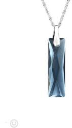 Steeel. hu - Nemesacél ékszer webáruház Swarovski® kristályos 925 ezüst nyaklánc - 25 mm - Hasáb- Montana