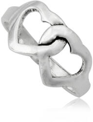 Steeel. hu - Nemesacél ékszer webáruház Ezüst szív alakú gyűrű